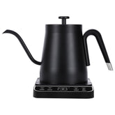 Cayga ℃/℉ Switchable, Electric Kettle Gooseneck, Pour Over Coffee Digital Kettle, Tea Pot Auto Shut Off, ±1℃/℉ Temperature Control, 27oz/1200w Quick Heating, Water Boiler Small, Black
