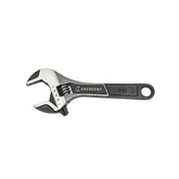 Crescent Wide Jaw Adjustable Wrench - Home Improvement, Repair & Garage Hand Tool - Wide Mouth Versatile Plumbing Tool - 6" - ATWJ26VS
