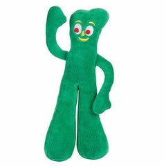 Multipet Gumby Plush Filled Dog Toy, Green, 9 inch (Pack of 1)