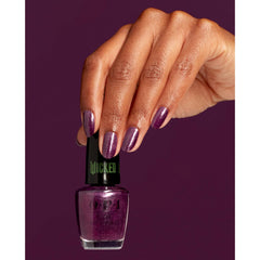 OPI Nail Lacquer, Purple Nail Polish, Up to 7 Days of Wear, Chip Resistant & Fast Drying, x Wicked Limited Edition Collection, Let's Rejoicify, 0.5 fl oz