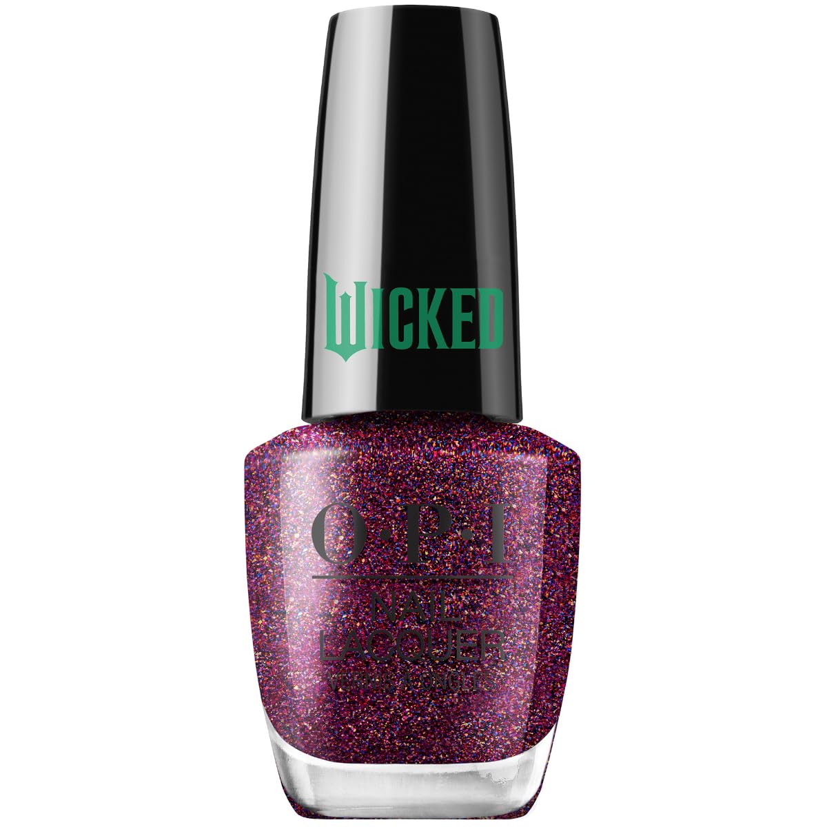 OPI Nail Lacquer, Purple Nail Polish, Up to 7 Days of Wear, Chip Resistant & Fast Drying, x Wicked Limited Edition Collection, Let's Rejoicify, 0.5 fl oz