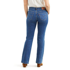 Levi's Womens Classic Bootcut (Also Available In Plus) Jeans, Lapis Awe - Medium Indigo, 28 Short US