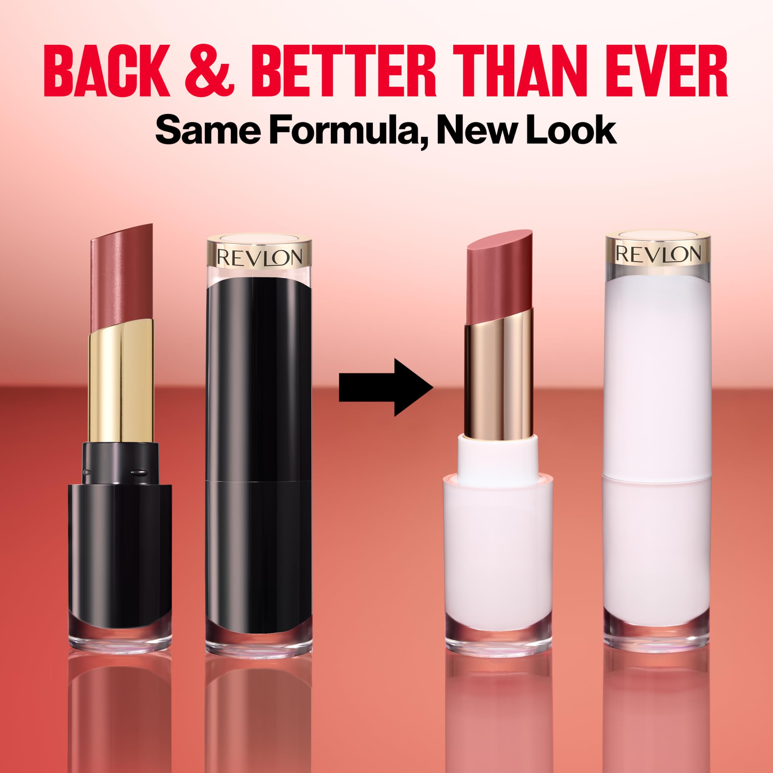 Revlon Super Lustrous Glass Shine Balm, Hydrating Tinted Lip Balm, Sheer, Glossy Shiny Finish, 008 Rum Raisin, 0.11 oz