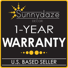 Sunnydaze 30-Inch Outdoor Firewood Log Rack - Heavy-Duty Black Powder Coated Steel Construction