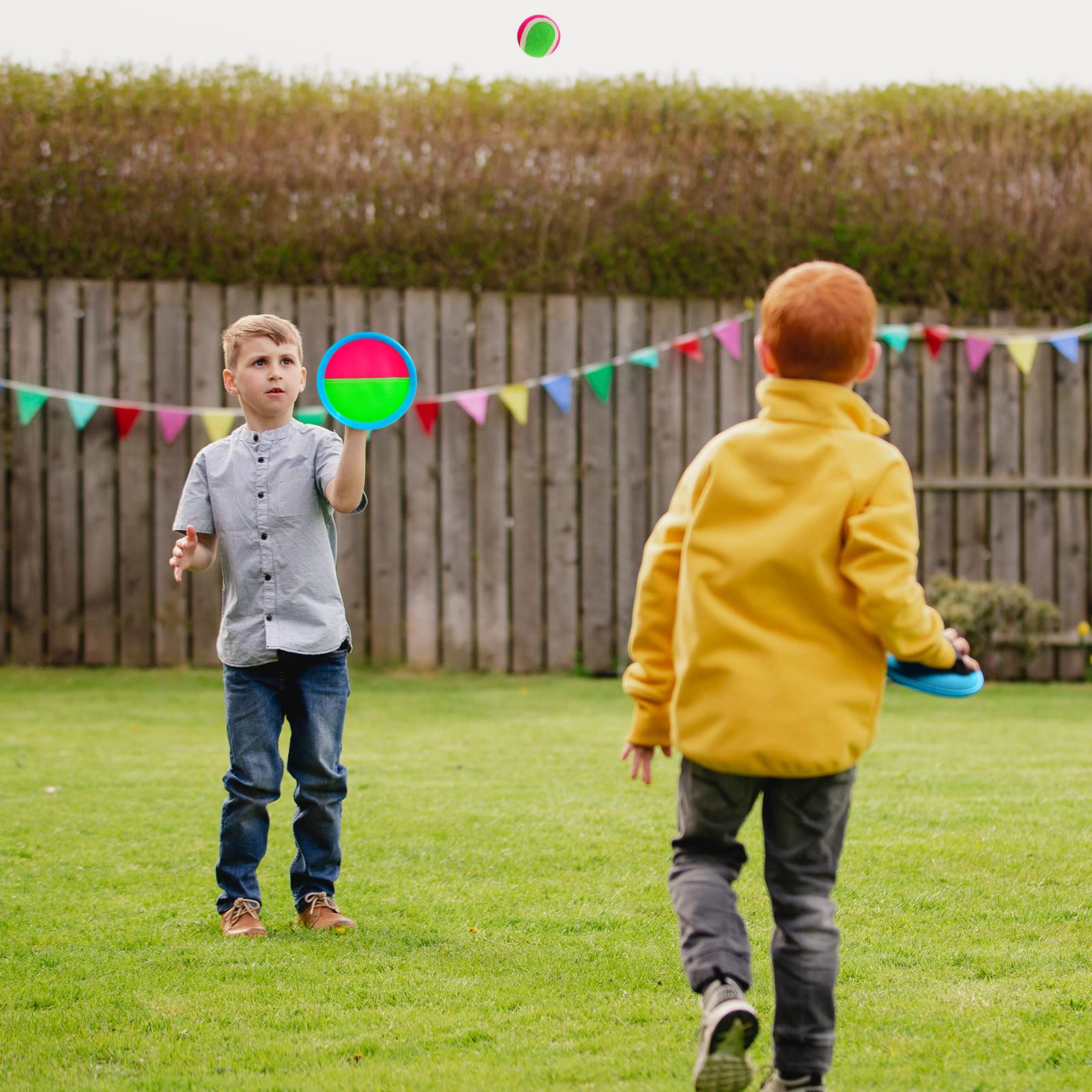 Ayeboovi Toss and Catch Ball Game Outdoor Toys for Kids Games Beach Toys Pool Toys Outdoor Yard Games for 3 4 5 6 7 8 9 10 Year Old Boys Girls Stocking Stuffers Birthday Gifts (Upgraded)