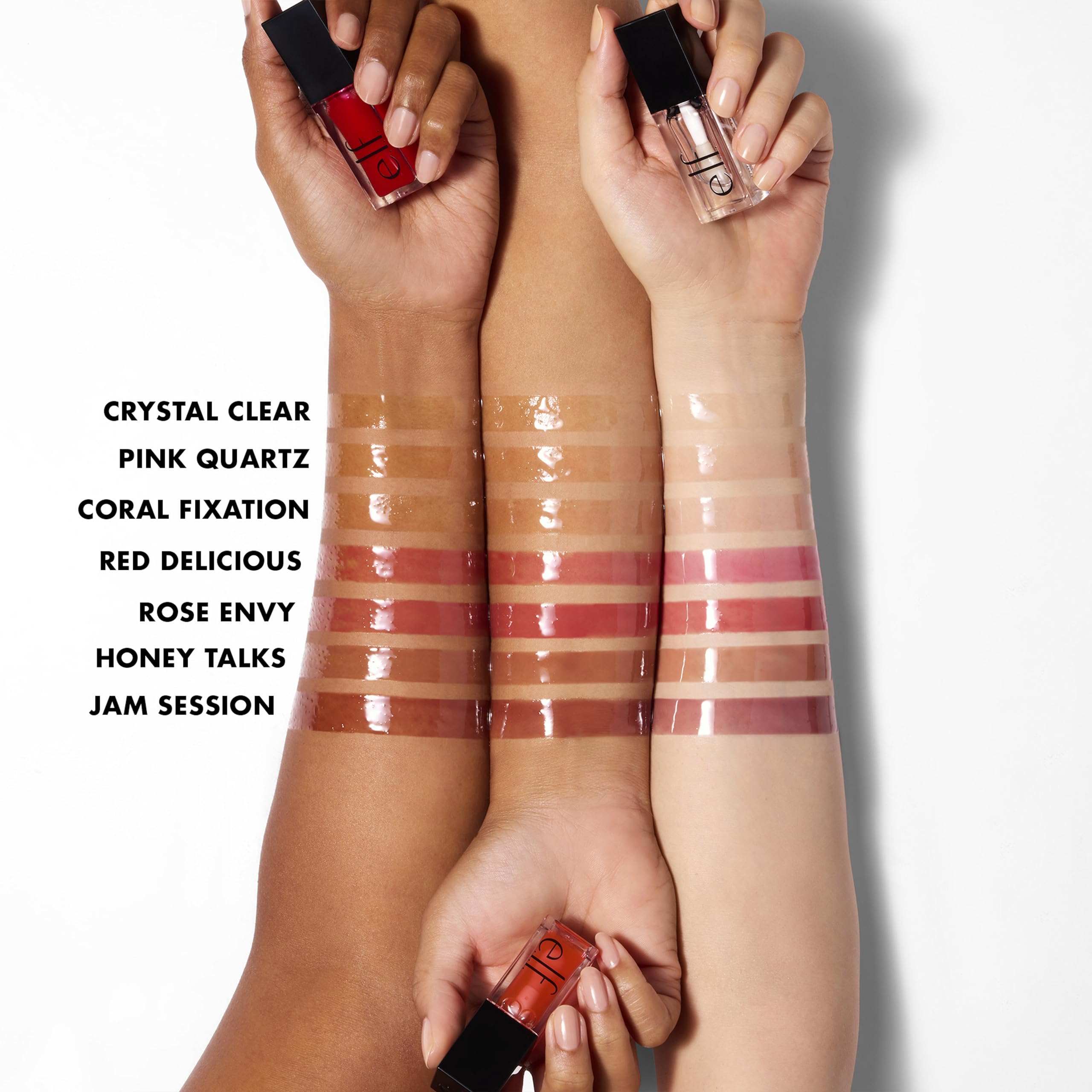 e.l.f. Glow Reviver Lip Oil, Nourishing Tinted Lip Oil For A High-shine Finish, Infused With Jojoba Oil, Vegan & Cruelty-free, Honey Talks